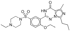 Molecular Structure of 1189685-70-8 (VARDENAFIL-D5)