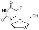 1217728-33-0,cis 5-Fluoro-1-[2-(hydroxyMethyl)-1,3-oxathiolan-5-yl]-2,4(1H,3H)
-pyriMidinedione-13C,15N2,(2R-cis)-5-Fluoro-1-[2-(hydroxyMethyl)-1,3-oxathiolan-5-yl]-2,4(1H,3H)-pyriMidinedione-13C,15N2