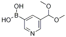 1256346-31-2,5-(Dimethoxymethyl)pyridine-3-boronic acid,5-(Dimethoxymethyl)pyridine-3-boronic acid
