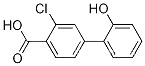 Molecular Structure of 1261938-18-4 (2-Chloro-4-(2-hydroxyphenyl)benzoic acid)