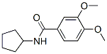 346692-84-0,Benzamide, N-cyclopentyl-3,4-dimethoxy- (9CI),Benzamide, N-cyclopentyl-3,4-dimethoxy- (9CI)