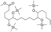 35437-13-9,5,6,12,13-Tetrakis[(trimethylsilyl)oxy]octadecanoic acid methyl ester,5,6,12,13-Tetrakis[(trimethylsilyl)oxy]octadecanoic acid methyl ester