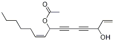41682-30-8,8-Acetoxypentadeca-1,9Z-diene-4,6-diyn-3-ol,8-Acetoxypentadeca-1,9Z-diene-4,6-diyn-3-ol;1,9-Pentadecadiene-4,6-diyne-3,8-diol 8-acetate;3-Hydroxypentadeca-1,9-dien-4,6-diyn-8-yl acetate