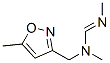 476364-22-4,Methanimidamide, N,N-dimethyl-N-[(5-methyl-3-isoxazolyl)methyl]- (9CI),Methanimidamide, N,N-dimethyl-N-[(5-methyl-3-isoxazolyl)methyl]- (9CI)