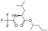 57983-42-3,N-(Trifluoroacetyl)-L-leucine 1-methylbutyl ester,N-(Trifluoroacetyl)-L-leucine 1-methylbutyl ester