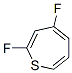67184-25-2,Thiepin, 2,4-difluoro- (9CI),Thiepin, 2,4-difluoro- (9CI)