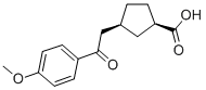 733740-29-9,CIS-3-[2-(4-METHOXYPHENYL)-2-OXOETHYL]CYCLOPENTANE-1-CARBOXYLIC ACID,CIS-3-[2-(4-METHOXYPHENYL)-2-OXOETHYL]CYCLOPENTANE-1-CARBOXYLIC ACID