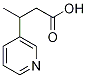 916262-57-2,3-(pyridin-3-yl)butanoic acid,3-(pyridin-3-yl)butanoic acid
