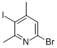 942206-05-5,6-Bromo-3-iodo-2,4-dimethylpyridine,6-Bromo-3-iodo-2,4-dimethylpyridine
