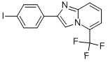 Molecular Structure of 944580-84-1 (2-(4-Iodo-phenyl)-5-trifluoromethyl-imidazo[1,2-a]pyridine)