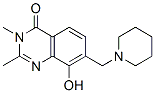 94462-00-7,4(3H)-Quinazolinone,  8-hydroxy-2,3-dimethyl-7-(piperidinomethyl)-  (7CI),4(3H)-Quinazolinone,  8-hydroxy-2,3-dimethyl-7-(piperidinomethyl)-  (7CI)