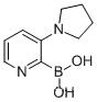 Molecular Structure of 948593-69-9 (B-[3-(1-pyrrolidinyl)-2-pyridinyl]Boronic acid)