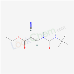 5144-82-1,ethyl (2E)-3-[(tert-butylcarbamoyl)amino]-2-cyanoprop-2-enoate,