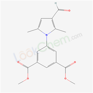 327084-98-0,dimethyl 5-(3-formyl-2,5-dimethyl-1H-pyrrol-1-yl)benzene-1,3-dicarboxylate,