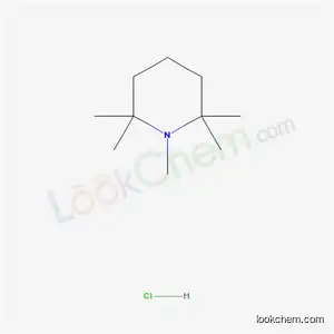 Molecular Structure of 6152-95-0 (1,2,2,6,6-pentamethylpiperidine hydrochloride (1:1))