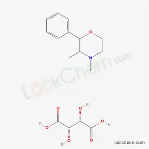 3,4-dimethyl-2-phenylmorpholine 2,3-dihydroxybutanedioate (1:1)
