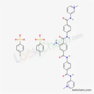Molecular Structure of 16760-13-7 (Pyridinium, 3,3'-(2-aminoterephthaloylbis(imino-p-phenylenecarbonylimino))bis(1-methyl-, di-p-toluenesulfonate)