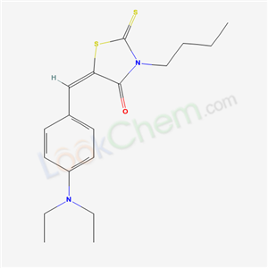 5863-79-6,(5E)-3-butyl-5-[4-(diethylamino)benzylidene]-2-thioxo-1,3-thiazolidin-4-one,