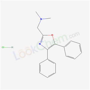 33161-76-1,1-(4,5-diphenyl-1,3-oxazol-2-yl)-N,N-dimethylmethanamine hydrochloride (1:1),