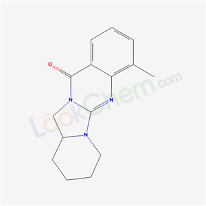 33852-20-9,7,8,9,10,10a,11-Hexahydro-4-methyl-13H-pyrido(1,2:3,4)imidazo(2,1-b)quinazolin-13-one,