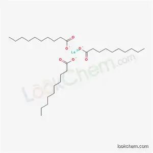 Molecular Structure of 62654-13-1 (LANTHANUM DECANOATE)
