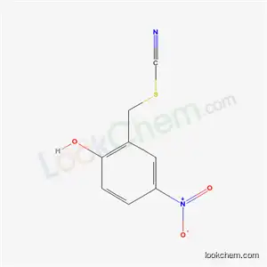 Molecular Structure of 5394-11-6 (2-hydroxy-5-nitrobenzyl thiocyanate)