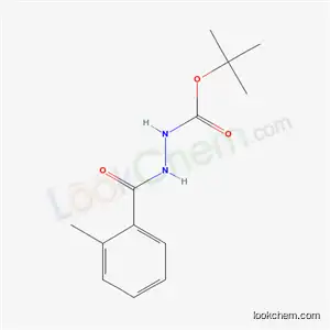 Molecular Structure of 5335-34-2 (tert-butyl 2-(2-methylbenzoyl)hydrazinecarboxylate)
