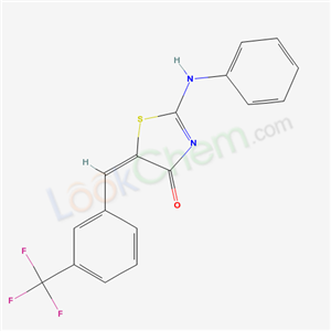 5712-78-7,(5E)-2-(phenylamino)-5-[3-(trifluoromethyl)benzylidene]-1,3-thiazol-4(5H)-one,