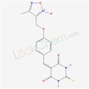 6007-12-1,5-{4-[(4-methyl-2-oxido-1,2,5-oxadiazol-3-yl)methoxy]benzylidene}-2-thioxodihydropyrimidine-4,6(1H,5H)-dione,