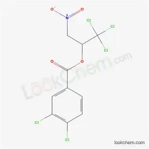 Molecular Structure of 5331-97-5 (1,1,1-trichloro-3-nitropropan-2-yl 3,4-dichlorobenzoate)