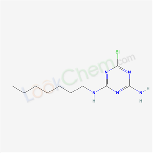 6-Chloro-N-heptyl-1,3,5-triazine-2,4-diamine