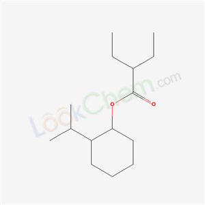 5436-60-2,(2-propan-2-ylcyclohexyl) 2-ethylbutanoate,(2-propan-2-ylcyclohexyl) 2-ethylbutanoate