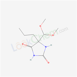 7146-47-6,5-(dimethoxymethyl)-5-propylimidazolidine-2,4-dione,