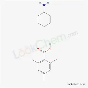 Molecular Structure of 7256-19-1 (cyclohexanamine, 2,4,6-trimethylbenzoic acid)