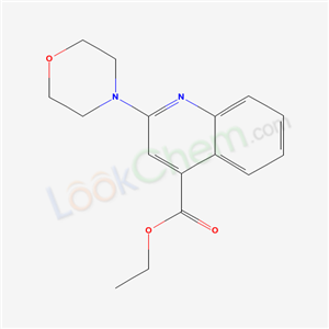 7147-97-9,ethyl 2-(morpholin-4-yl)quinoline-4-carboxylate,