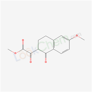 methyl 2-(6-methoxy-1-oxo-tetralin-2-yl)-2-oxo-acetate cas  6935-48-4