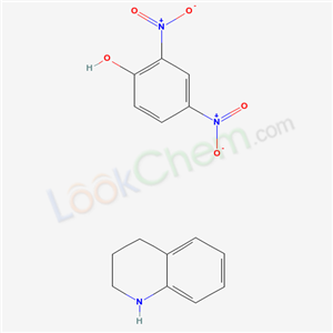 86434-16-4,2,4-dinitrophenol - 1,2,3,4-tetrahydroquinoline (1:1),