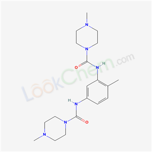 6266-74-6,4-methyl-N-[2-methyl-5-[(4-methylpiperazine-1-carbonyl)amino]phenyl]piperazine-1-carboxamide,