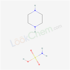 piperazine; sulfamic acid