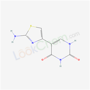 5-(2-amino-1,3-thiazol-4-yl)-1H-pyrimidine-2,4-dione cas  57412-56-3