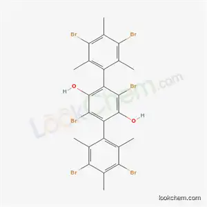 2,5-dibromo-3,6-bis(3,5-dibromo-2,4,6-trimethyl-phenyl)benzene-1,4-diol