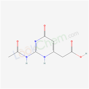 6943-71-1,[2-(acetylamino)-6-oxo-3,6-dihydropyrimidin-4-yl]acetic acid,