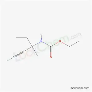 Molecular Structure of 6970-81-6 (ethyl (3-methylpent-1-yn-3-yl)carbamate)