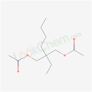 2-[(acetyloxy)methyl]-2-ethylhexyl acetate