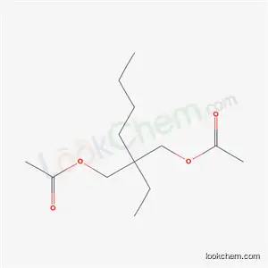 Molecular Structure of 22876-39-7 (2-[(acetyloxy)methyl]-2-ethylhexyl acetate)