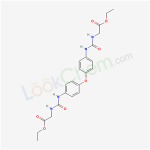 36384-10-8,ethyl 2-[[4-[4-(ethoxycarbonylmethylcarbamoylamino)phenoxy]phenyl]carbamoylamino]acetate,