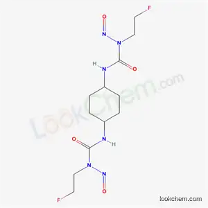 Molecular Structure of 13908-98-0 (1-(2-fluoroethyl)-3-[4-[(2-fluoroethyl-nitroso-carbamoyl)amino]cyclohexyl]-1-nitroso-urea)