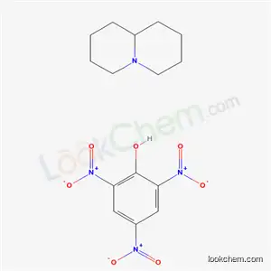 Molecular Structure of 18063-86-0 (2,4,6-trinitrophenol - octahydro-2H-quinolizine (1:1))