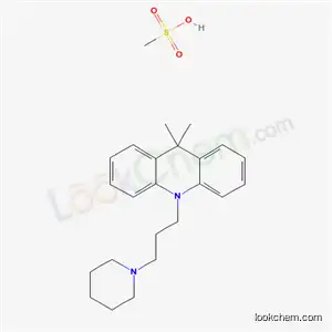9,9-Dimethyl-10-(3-piperidin-1-ylpropyl)acridine;methanesulfonic acid