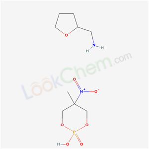 20133-59-9,5-methyl-5-nitro-1,3,2-dioxaphosphinan-2-ol 2-oxide - 1-(tetrahydrofuran-2-yl)methanamine (1:1),
